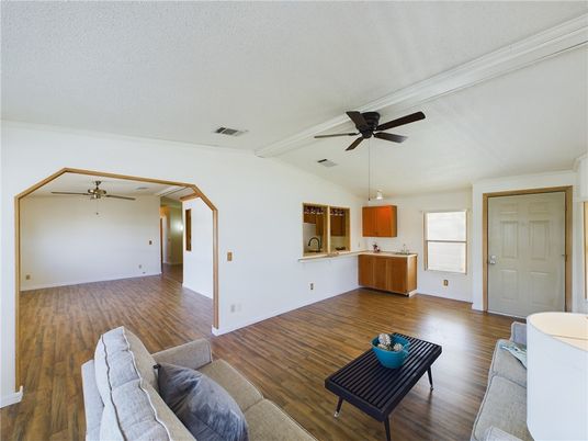 Empty room, Interior, Kitchen, Wood Texture Flooring
