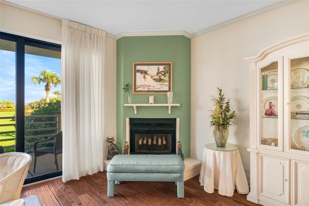 Fireplace, Interior, Wood Texture Flooring