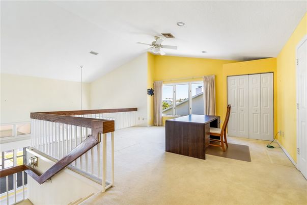 Home Office, Interior, Recessed Lighting
