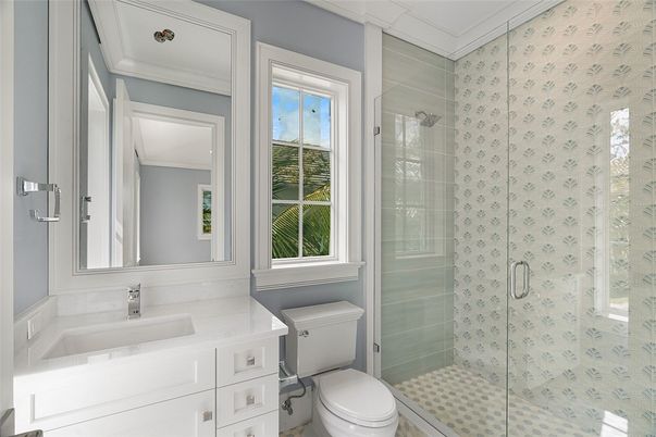 Bathroom, Glass Shower, Interior