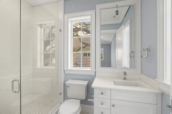 Bathroom, Glass Shower, Interior
