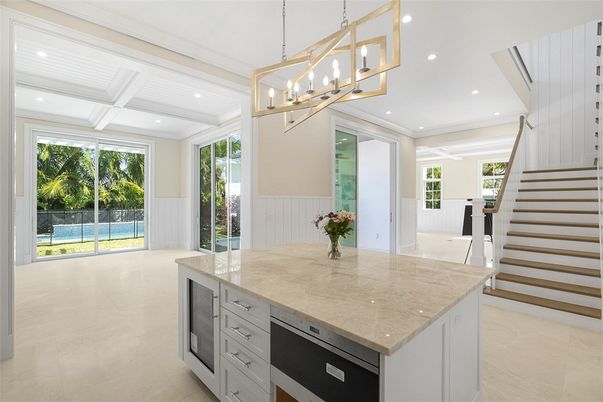 Interior, Kitchen, Pendant Lights, Recessed Lighting