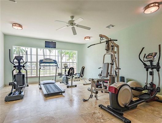 Fitness Equipment, Gym, Interior