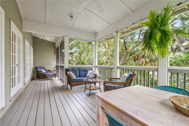 Interior, Sun Room, Wood Texture Flooring