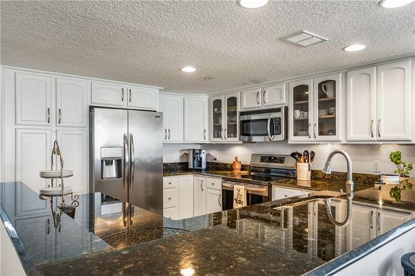 Interior, Kitchen, Recessed Lighting, Stainless Steel Appliances