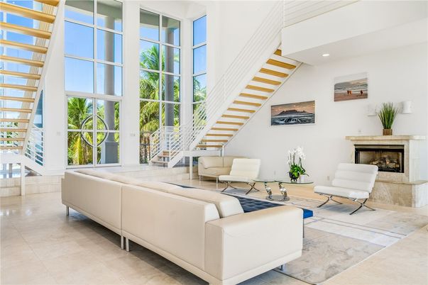 Fireplace, Interior, Living room, Recessed Lighting