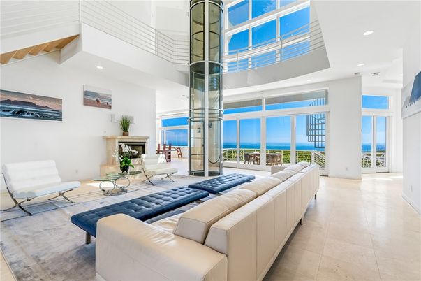 Fireplace, Interior, Living room, Recessed Lighting, Water