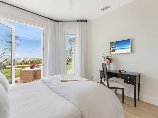 Bedroom, Home Office, Interior, Water, Wood Texture Flooring