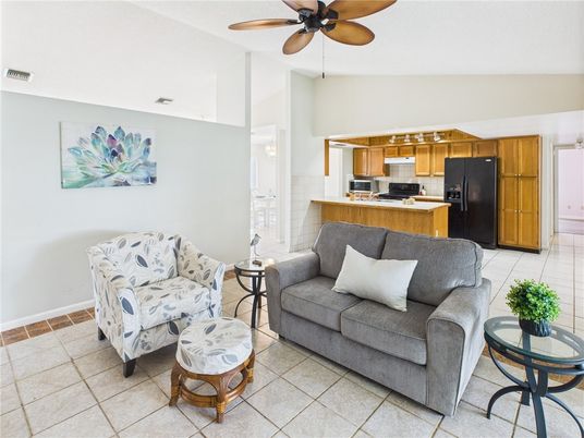 Interior, Kitchen, Living room