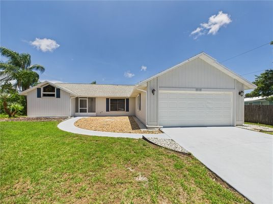 Attached, Backyard, Exterior, Facade, Ranch