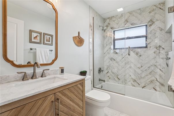 Bathroom, Glass Shower, Interior, Marble Walls