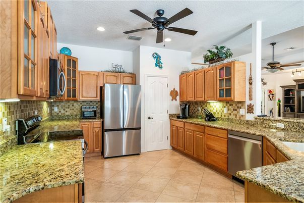 Interior, Kitchen, Recessed Lighting, Stainless Steel Appliances