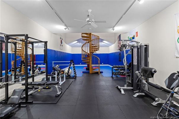 Fitness Equipment, Gym, Interior