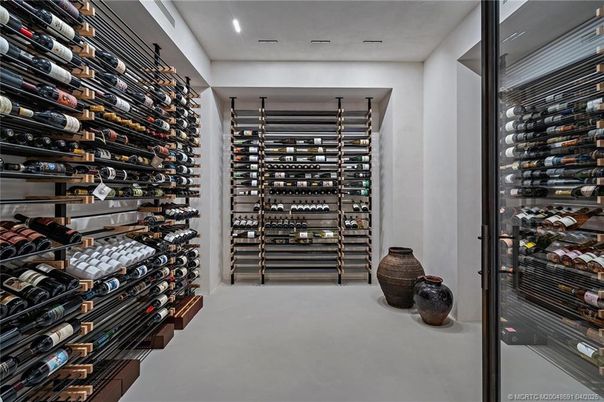 Interior, Recessed Lighting, Wine Storage