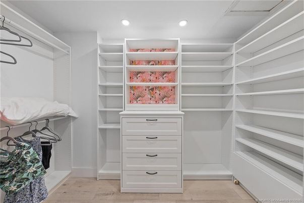 Interior, Recessed Lighting, Walk-in Closets, Wood Texture Flooring