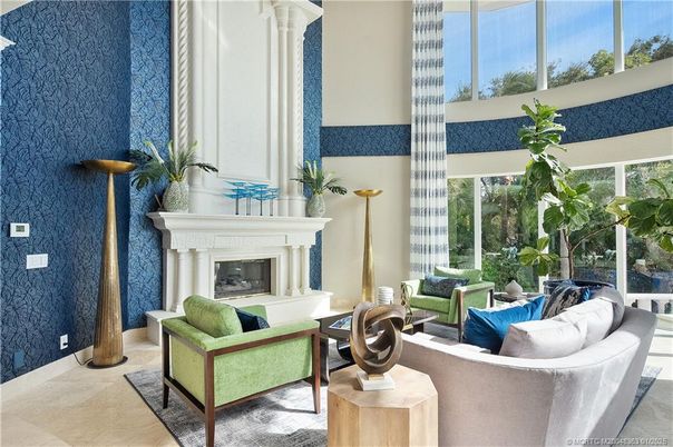 Fireplace, Interior, Living room