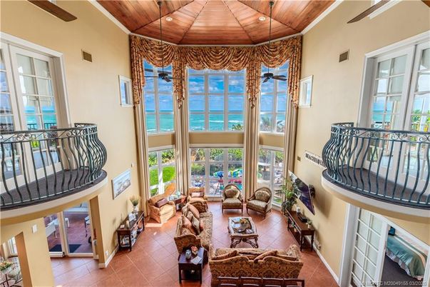 Interior, Living room, Recessed Lighting, Wooden Ceilings