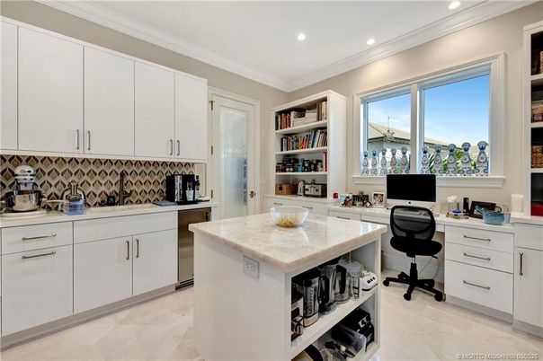 Home Office, Interior, Kitchen, Recessed Lighting