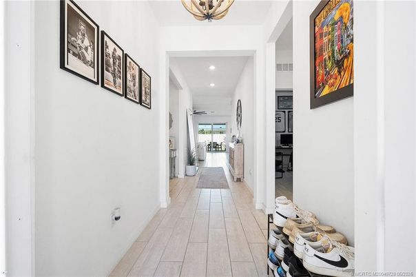 Interior, Recessed Lighting, Wood Texture Flooring