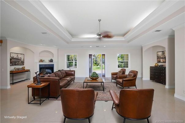 Fireplace, Interior, Living room, Recessed Lighting