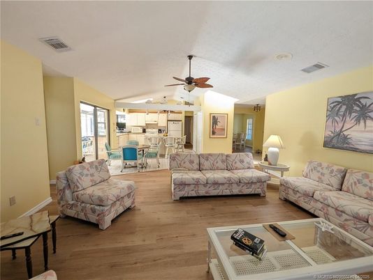 Dining room, Interior, Kitchen, Living room, Wood Texture Flooring