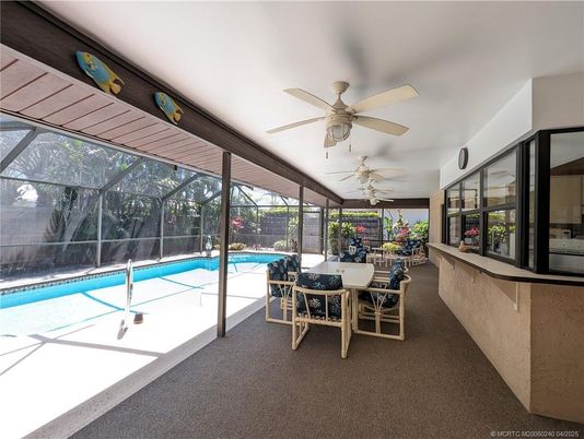 Dining room, Glass Ceilings, Interior, Pool, Sun Room