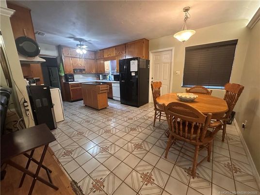 Dining room, Interior, Kitchen