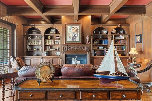 Interior, Wooden Beams, Wood Texture Flooring