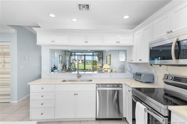Interior, Kitchen, Recessed Lighting, Stainless Steel Appliances