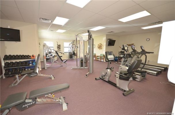 Fitness Equipment, Gym, Interior, Recessed Lighting