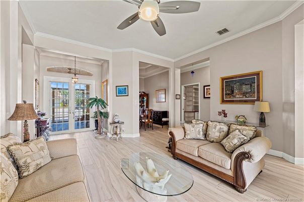 Interior, Living room, Pendant Lights, Wood Texture Flooring