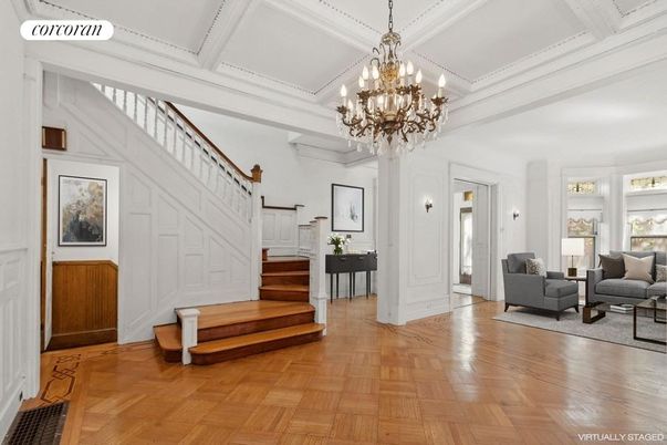 Chandelier, Interior, Living room, Wood Texture Flooring
