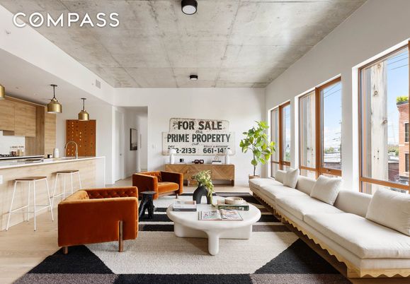 Interior, Kitchen, Living room, Pendant Lights, Wood Texture Flooring