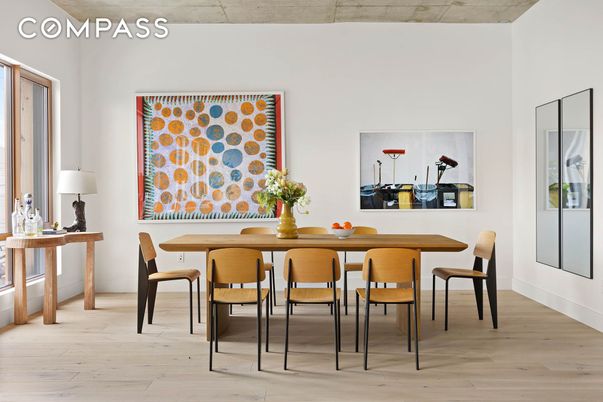 Dining room, Interior, Wood Texture Flooring