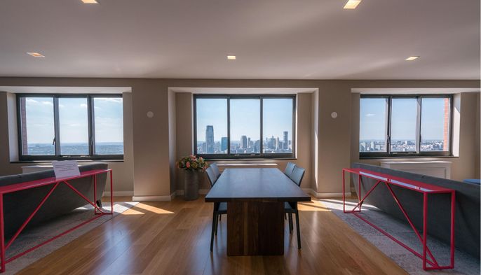 Interior, Recessed Lighting, Water, Wood Texture Flooring