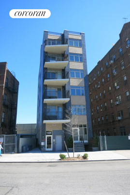 Exterior, Facade, Condo Building