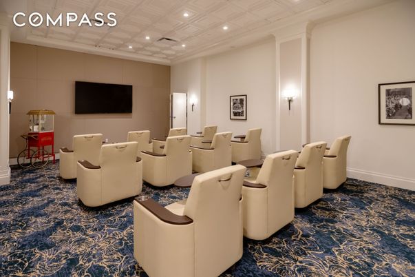 Home Theatre Room, Interior, Recessed Lighting, Theatre Room