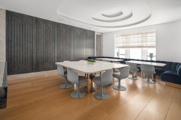 Dining room, Interior, Wood Texture Flooring