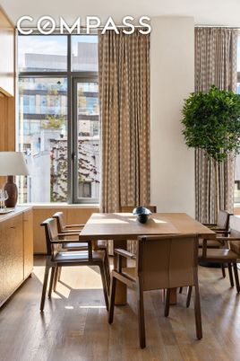 Dining room, Interior, Wood Texture Flooring
