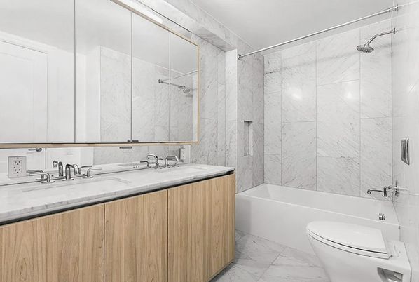 Bathroom, Dual Sink Vanities, Interior, Marble, Marble Walls