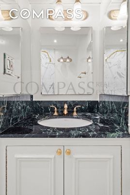 Bathroom, Dual Sink Vanities, Interior, Marble Walls