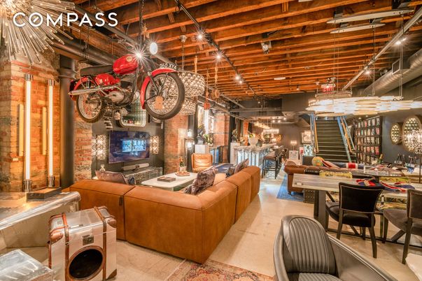 Interior, Living room, Stone Walls, Wooden Beams