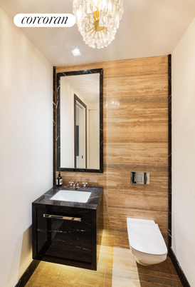 Bathroom, Chandelier, Interior, Wooden Walls