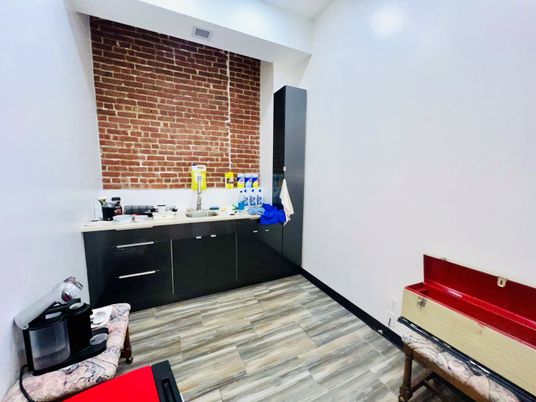 Interior, Stone Walls, Wood Texture Flooring