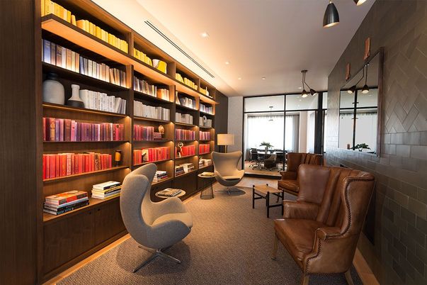 Home Office, Interior, Pendant Lights, Recessed Lighting
