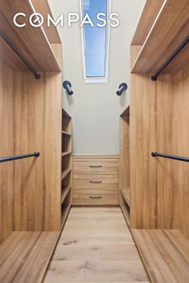 Interior, Walk-in Closets, Wood Texture Flooring
