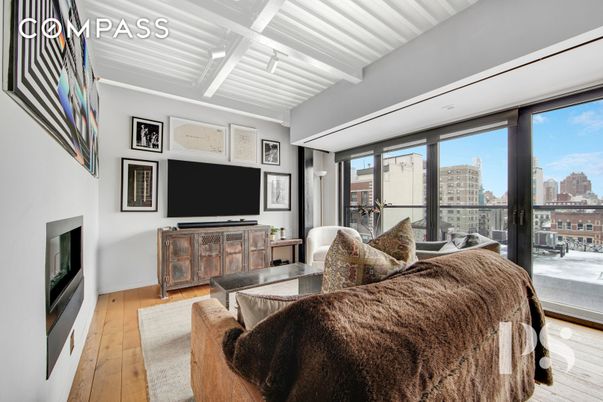 Bedroom, Fireplace, Interior, Living room, Wood Texture Flooring