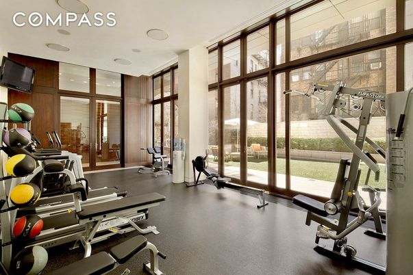 Fitness Equipment, Gym, Interior, Recessed Lighting