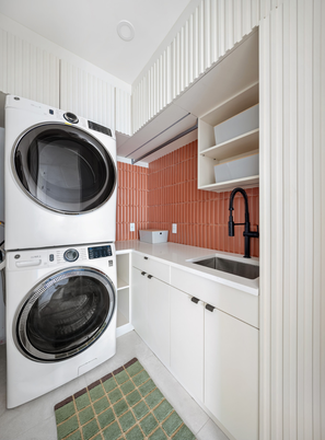 Interior, Recessed Lighting, Utility Closets, Washer
