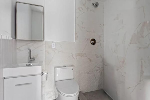 Bathroom, Interior, Marble Walls